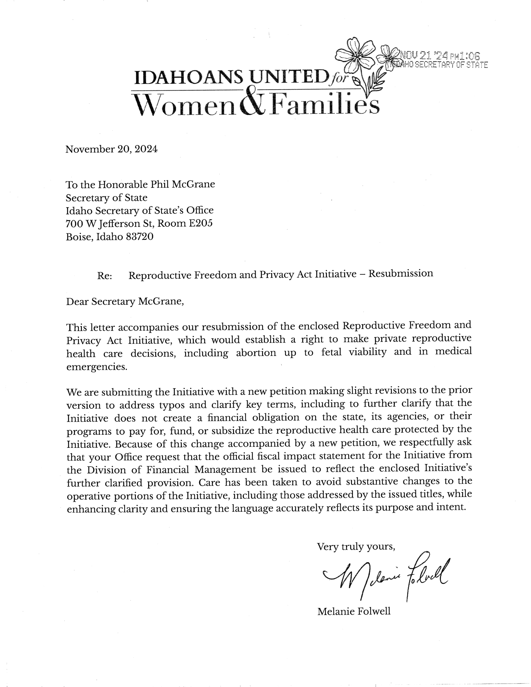 RFPA Document Page 1